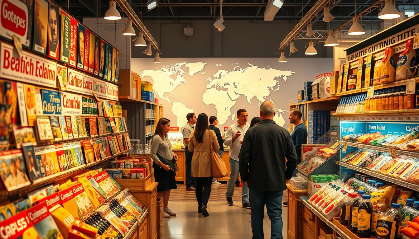 Internationaler Einkauf