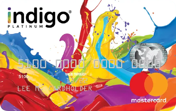 indigo platinum mastercard 500 credit limit