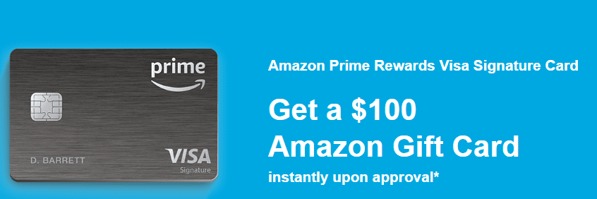 Amazon Prime Rewards Visa Signature Credit Card Sign-up Bonus