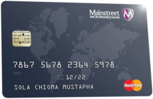 Mainstreet MFB Credit Card