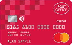 Post Office Credit Card