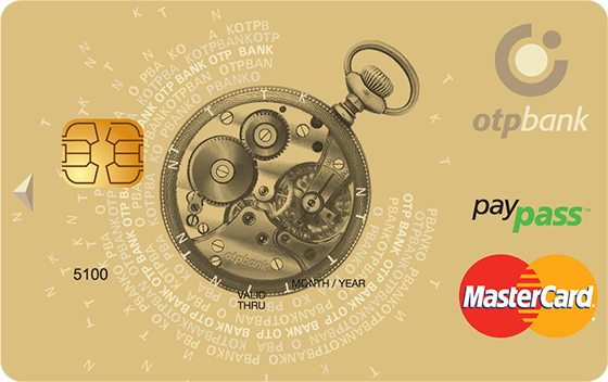 OTP Bank Pay Pass Mastercard Gold