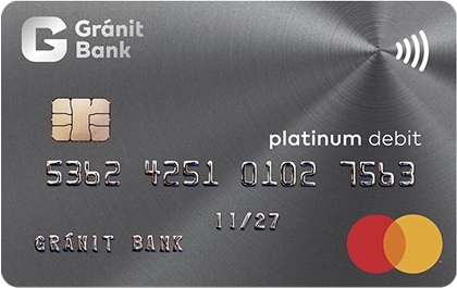 Gránit Platinum Mastercard