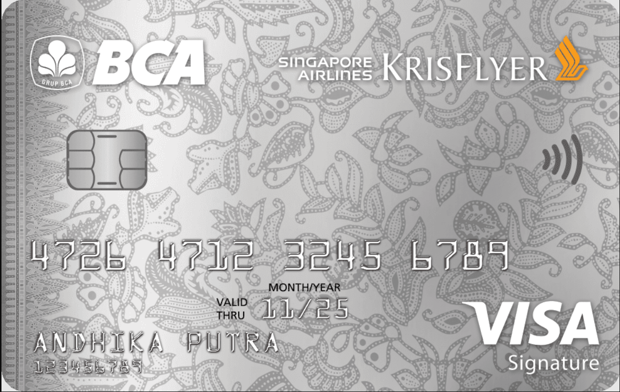 BCA Singapore Airlines KrisFlyer Visa Signature